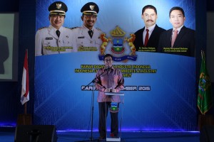 Agung Suryamal Memberikan Sambutan