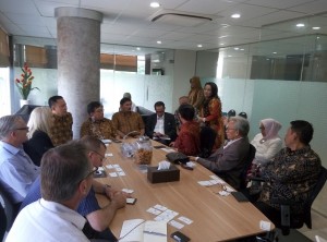 Agung Suryamal bersama delegasi South Australia