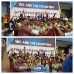 Penyerahan Piala dan Penghargaan Kepada Juara dan Pemain terbaik Final Tournament Kadin Jabar Cup U-15